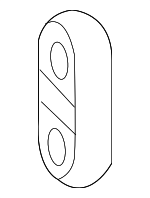 LR095403 - Body: Door Check Seal for Land Rover: Range Rover Velar Image