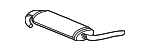 15907347 - Exhaust: Muffler for GM Image