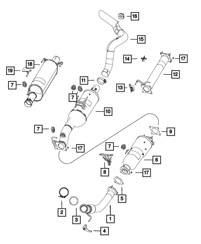 52122651AF - Exhaust: Exhaust Support Isolator for Mopar Image image