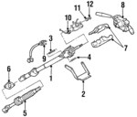 8973555130 - : Combination Switch for Isuzu Image