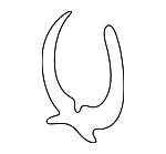 3542782 - Body: Emblem for Cadillac: Catera, DeVille, Eldorado, Escalade, Seville Image