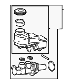 4720112C80 - : Master Cylinder Assembly for Toyota Image