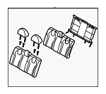 89300AA050G8W - : Seat Back Assembly for Hyundai: Elantra Image