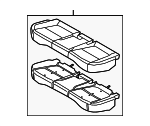 89100AA000G8W - Body: Cushion Assembly for Hyundai Image