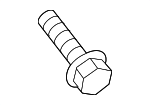 N91222501 - Suspension: Suspension Shock Absorber Mounting Bolt for Audi Image image