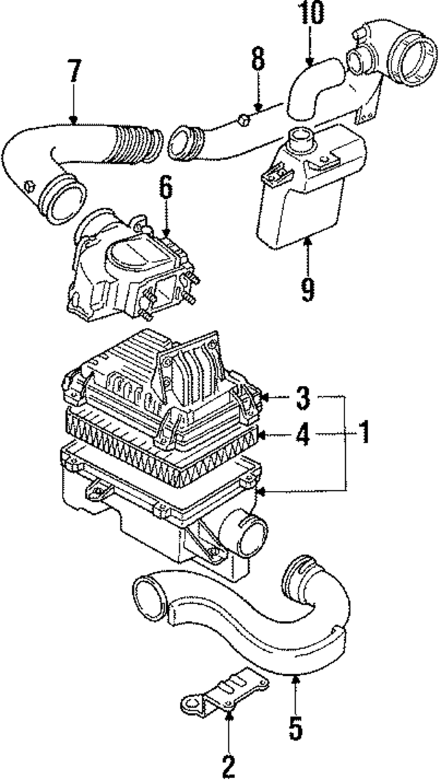 B61P13221B - Engine: Air Inlet for Mazda Image