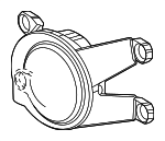 8122012240 - : Fog Lamp Assembly for Toyota: C-HR, Corolla, Corolla Cross, Highlander, Prius, Prius AWD-e, RAV4, RAV4 Prime, Venza Image