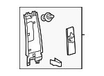 6242035010B0 - Body: Upper Center Pillar Trim for Toyota: 4Runner Image