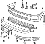 8A0807111JGRU - Body: Inner Cover for Audi: 90, 90 Quattro, Cabriolet, Coupe Quattro Image