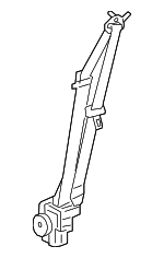 888A0JI500DLZ - : 2023-2024 Genesis Electrified G80 - Seat Belt Assembly for Genesis: Electrified G80 Image