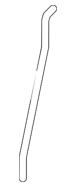 22702297 - Body: Rod for Chevrolet: Cobalt | Pontiac: G5 Image