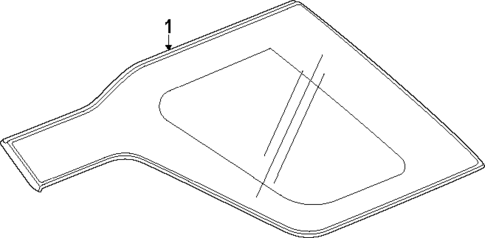 Glass & Hardware for 2025 Chevrolet Equinox #0