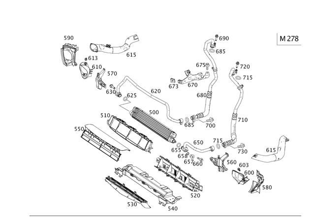 4658 - Radiator: Hexalobular Screw for Mercedes-Benz Image image