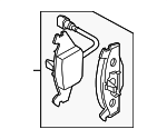 1S0698151B - : 2011-2016 Volkswagen Jetta - Brake Pads for Volkswagen: Jetta Image