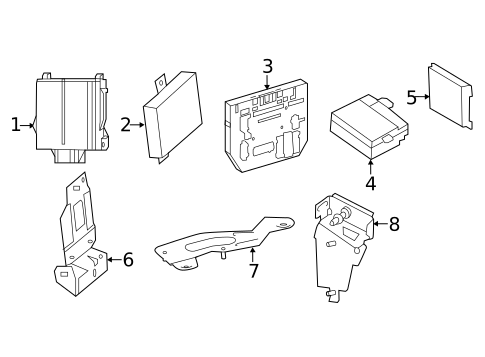Control Components for 2012 Mercedes-Benz Sprinter 3500 #0