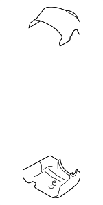 88963426 - Steering: Column Cover for Buick: Rainier | Chevrolet: Trailblazer, Trailblazer EXT | GMC: Envoy, Envoy XL Image