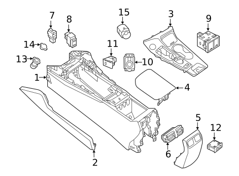 Navigation System for 2021 Nissan Maxima #1