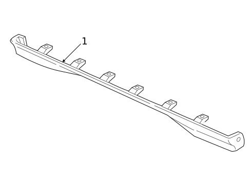 Exterior Trim - Pillars for 2001 Chevrolet Cavalier #0