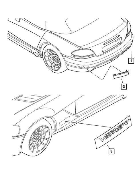 Decals and Tape strips for 2009 Dodge Viper #0
