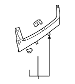 3B5863459JB41 - Body: Rear Trim for Volkswagen: Passat Image