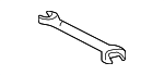 N0300574 - Body: Wrench for Volkswagen: Beetle, Golf, Golf R, GTI, Jetta, Passat, Phaeton, R32, Rabbit, Touareg Image