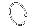 5179893AA - Brakes: Brake Master Cylinder Snap Ring for Mopar Image