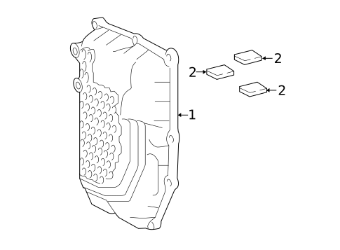 Transaxle Parts for 2022 Toyota Camry #0