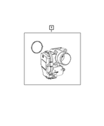 68568421AA - Fuel and Accelerator Pedal: Throttle Body for Mopar Image