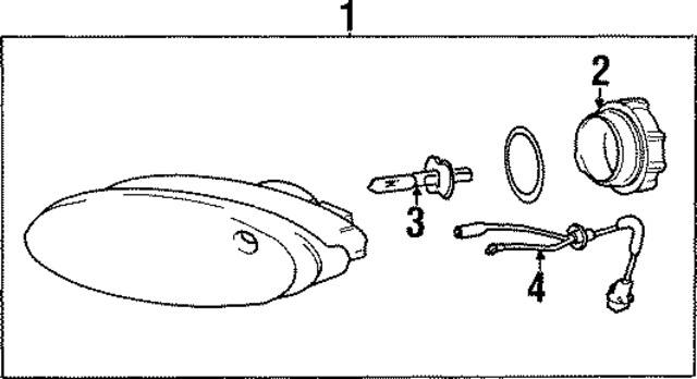 9220134500 - : Fog Lamp Assembly for Hyundai Image