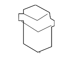 7269312080 - Body: Seat Cushion Hook for Toyota Image