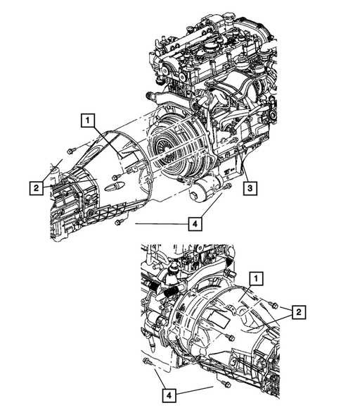Clutch Housing for 2012 Jeep Liberty #0