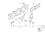 11621432343 - : Exhaust Manifold for BMW Image