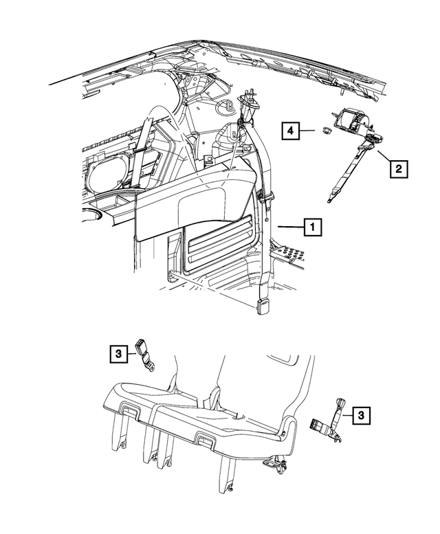 6029708 - Restraints: Hex Lock Nut for Mopar Image image