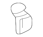 K20159315 - Body: Lock Cylinder Clip for Kia: Sedona, Sephia, Spectra Image