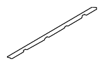 TK4851RD2 - Body: Lower Molding Bracket for Mazda Image
