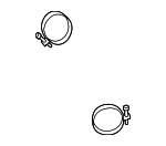 9611110900 - Engine: Hose Clamp for Toyota Image image