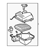 17700AD016 - : Air Cleaner Assembly for Toyota: Avalon, Camry, Venza Image