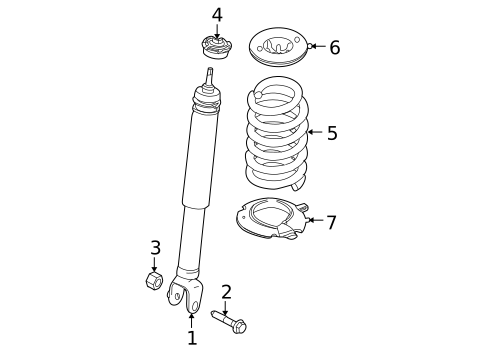 Shocks & Struts for 2012 Lincoln MKS #0