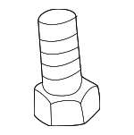 31336765744 - Suspension: Guide Support Stud for BMW: 840Ci, 850Ci, 850CSi, 850i, Z3 Image