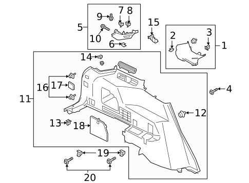 Frame for 2020 Ford Explorer #0