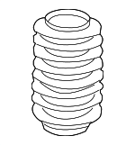 99333310701 - Suspension: Dust Shield for Porsche: 911 Image