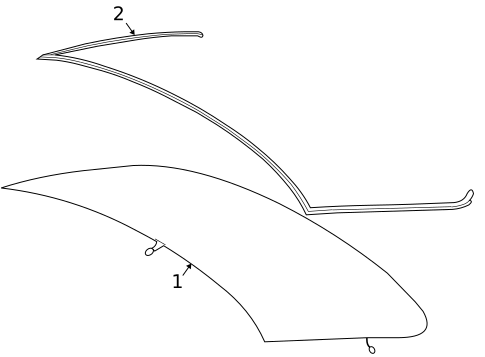 Reveal Moldings for 2011 BMW M3 #1