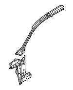 4KE809201 - Body: Outer Hinge Pillar for Audi: e-tron Quattro, e-tron S, Q8 e-tron, SQ8 e-tron Image