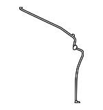 10436445 - Body: Washer Hose for Cadillac: XLR Image