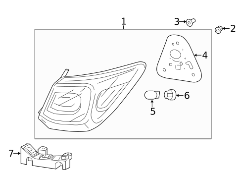 Tail Lamps for 2016 Acura RLX #0