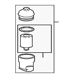 AJ812351 - Engine: Filter Assembly for Jaguar Image