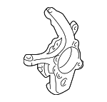 3870A048 - Suspension: Knuckle for Mitsubishi: Montero Image