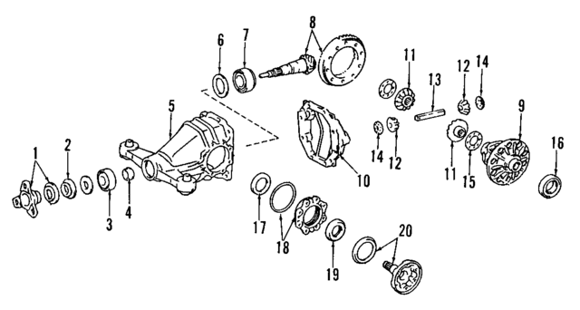 4120180023 - : Ring &amp; Pinion for Lexus Image
