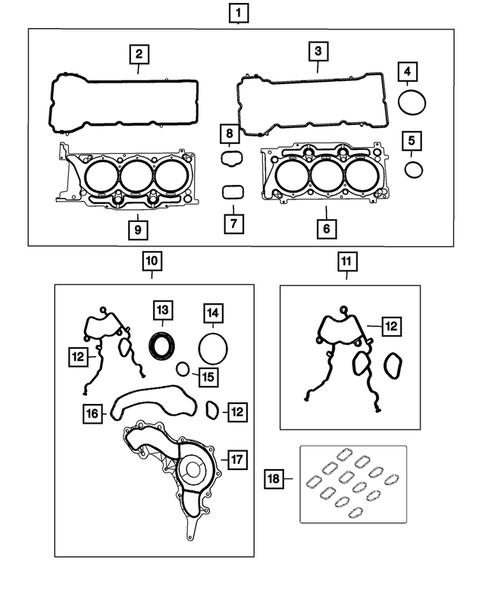 Engine Identification, Service Engines & Engine Service Kits for 2014 Chrysler 300 #0