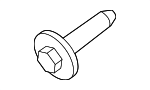 LR038663 - Electrical: Fog Lamp Screw for Land-Rover Image